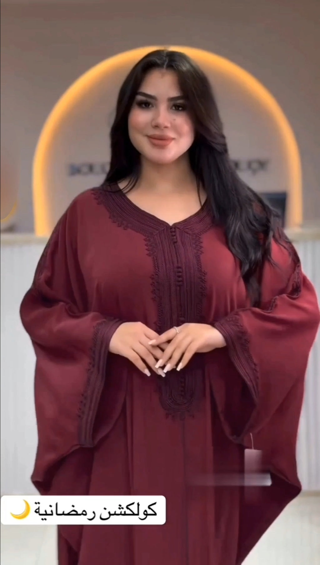 Robe Caftan chauve souris